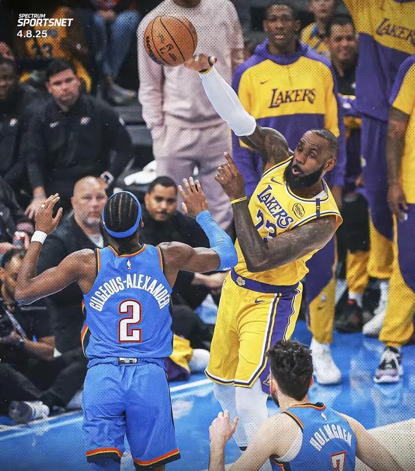 湖人不敌小牛，詹姆斯孤军奋战